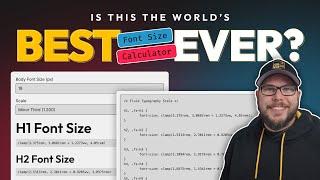 Best Font Size Calculator Ever? Type Scales + Clamp Functions for the Win!