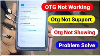 How To Solved OTG Not Working in Android Phone | otg connect nahi ho raha hai | Otg Not Support