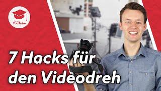 7 Video Produktions Hacks – mehr YouTube Videos in kürzerer Zeit produzieren