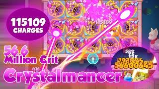 115k CHARGES | Crystalmancer = 56,600,645 Crit Damage | COOP Rush Royale