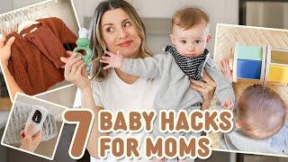 7 Baby Hacks Every Mom MUST Know | How to Survive the First Year!