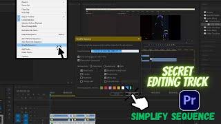 Simplify Sequences with a Secret Editing Trick : Premiere Pro Tutorial