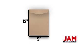 Brown Kraft 9 x 12 Open End Envelopes   JAM Paper