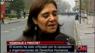 Mireya García expresó su molestia por el homenaje a Augusto Pinochet