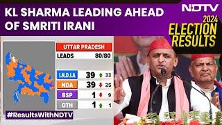 UP Election Results 2024 | Samajwadi And INDIA Numbers Improve In Uttar Pradesh