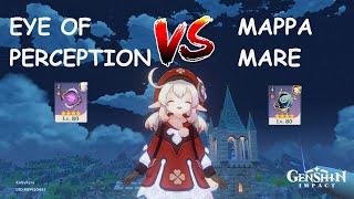 Eye of Perception VS Mappa Mare for Klee [ Genshin Impact ]