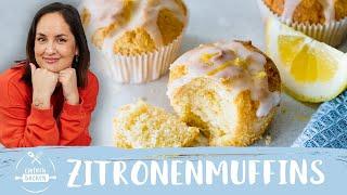 Zitronenmuffins super saftig – Mit viel Zitronensaft!!! Einfach gut!  I Einfach Backen