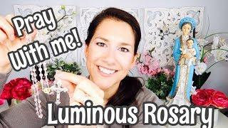 ROSARY LUMINOUS MYSTERIES || 54 DAY ROSARY NOVENA