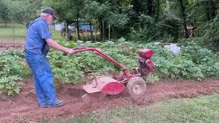 MY FORTY YEAR OLD TROYBUILT GARDEN TILLER