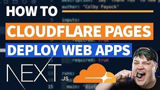 Cloudflare Pages Tutorial - Deploy a Static Next.js Web Apps