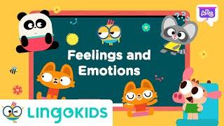 Feelings and Emotions Vocabulary | VOCABULARY FOR KIDS | Lingokids