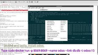 How to install Odoo using docker.