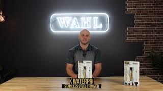 Wahl Waterproof Lithium-ion 18K Stainless Steel Grooming Kit - Available Now at Shaver Shop