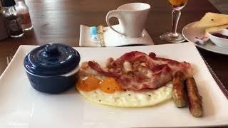 English Breakfast in Panama restaurant Hua Hin 2018