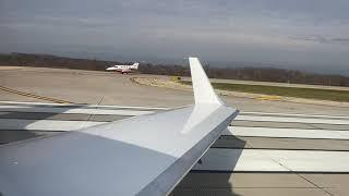 Learjet 45 takeoff from KRFD