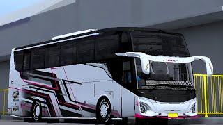 SHARE‼️LIVERY POLOSAN MOD BUSSID TERBARU JETBUS 5 SHD MNxFMD Free PPL - bus simulator id