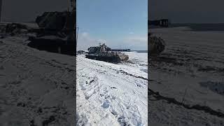 Abandoned Russian Armoured Vehicles and Self Propelled Artillery