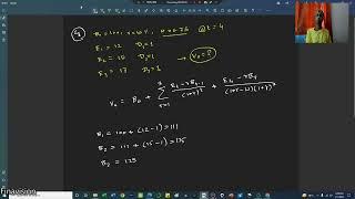 Significance of the persistence term in Dechow, Hutton & Sloans Residual Income Valuation Model