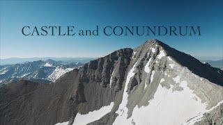 Castle and Conundrum Peaks | Colorado 14er hike video 4K