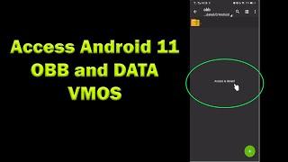 How to Access OBB and Data Android 11 | Import to VMOS