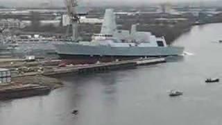 Launch of HMS Dauntless