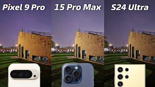 Google Pixel 9 Pro vs iPhone 15 Pro Max vs Samsung Galaxy S24 Ultra Camera Test