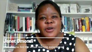 What is virtual/online learning really like? A student's perspective.