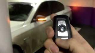 BMW F10 panic alarm by remote key