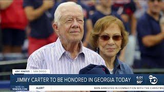 Jimmy Carter honored in Georgia