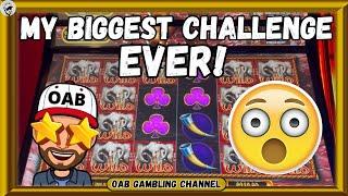 MY BIGGEST SLOT CHALLENGE! 12 MAX Stake FOBT Bonuses!