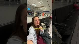 sleeping at the airport tips! ️ #airport