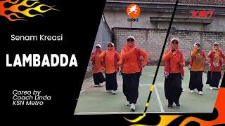 Senam Kreasi LAMBADDA | coreo by Coach Linda KSN Metro | zumba viral