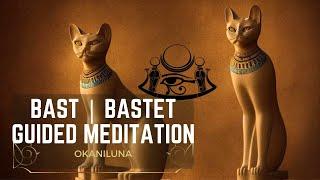 Bast | Bastet 20 min Guided Meditation | ‍⬛️ | Journey to the Temple