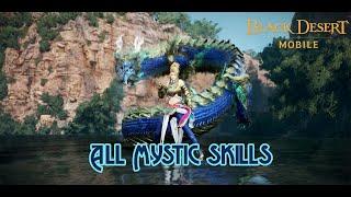 All Mystic Skills - Black Desert Mobile