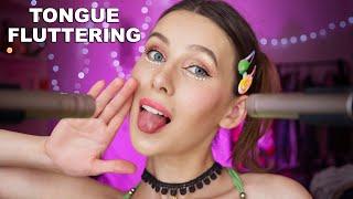 ASMR Tongue Fluttering  30 mins of Fast & Aggressive Mouth Sounds