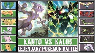 Legendary Pokémon Battle | KANTO vs KALOS