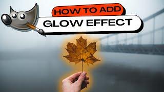 How to Add a GLOW EFFECT to Text or Objects in GIMP