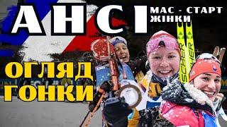 Біатлон | Кубок світу 2024/25 | Мас - Старт  ЖІНКИ. АНСІ | ОГЛЯД та  ЗАГАЛЬНИЙ РЕЙТИНГ