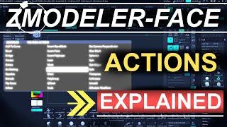 ALL ZModeler POLYGON-Actions (EXPLAINED)