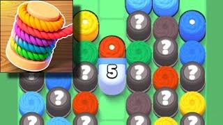 Thread Jam Untangle 3D Ropes Level 16-20 Walkthrough Gameplay Android,iOS