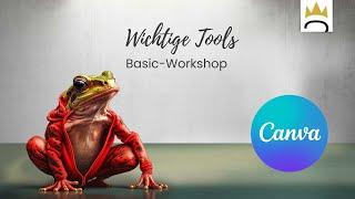 Canva-Workshop – BasicGrundlagen-Workshop für jeden, der professionell gestalten möchte.