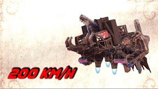 За рамками привычного. Ховер с кайдзю на 200Км/h. Crossout