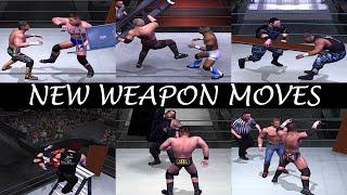 New WWE SD! HCTP Weapon Moves - Chairs, Ladders, Tables & More | Ultimate Edition V2 | PS2 Mod