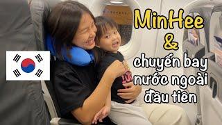 MinHee và Hàn Quốc - EP.1 | Chuyến xuất ngoại đầu tiên | Em bé nói tiếng Anh MinHee | growwithminhee