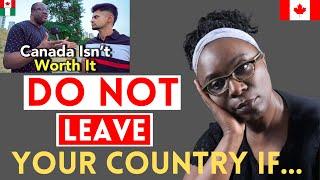 Struggles of African Immigrant working in Canada | Do NOT leave your country to come to Canada