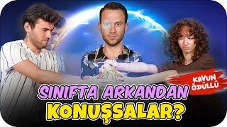 1000 Kişiye Sorduk! Sınıfta Arkandan Konuşsalar Ne Yaparsın 