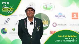 DHA Karachi Cup Open Golf Championship 2023 - Col. Zahid Iqbal