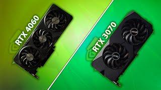 RTX 4060 VS RTX 3070 - Cyberpunk 2077, Fortnite, Witcher 3... (Gaming 1080p 4K) | Furmark, Premiere