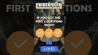 Bible Quiz, can you get 5/5? q54 #quiz #quiztime #quizchallenge  #quizshow #shorts #quizzes  #bible