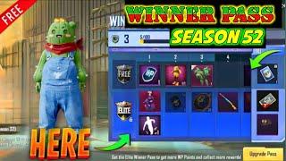 Pubg Lite Season 52 Winner Pass / 1 To 50 Wp Rewards / New Winner Pass Season 52 Pubg Lite 